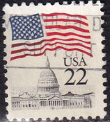 USA 1738 A gestempelt