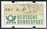 10 (Pf) Automatenmarke 1 gestempelt (BRD-ATM)