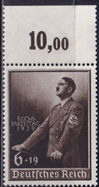 DR 701 postfrisch mit Bogenrand oben