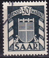 SAAR-DI 34 gestempelt (Stempel ?)