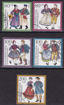 BRD 1696-1700 gestempelt (1)