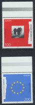 BRD 1790-1791 postfrisch mit Bogenrand oben