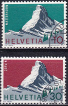 CH 820-821 gestempelt