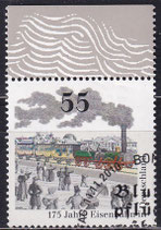BRD 2833 gestempelt mit Bogenrand oben