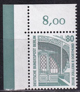 BERL 796 postfrisch mit Eckrand links oben