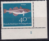 BRD 415 postfrisch mit Eckrand rechts unten (FN2)