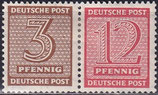SBZ W Zd13 ungebraucht mit Falz