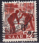 SAAR 233ZII gestempelt