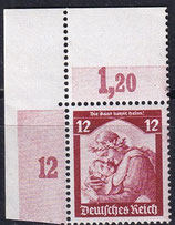 DR 567 postfrisch mit Eckrand links oben