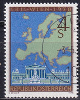 AT 1574 gestempelt