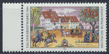 BRD 1229 postfrisch mit Bogenrand links