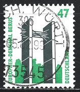 BRD 1932 gestempelt