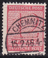 SBZ 132Xw gestempelt