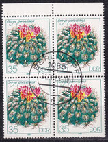 BRD 2806 philat. Stempel Viererblock mit Bogenrand oben