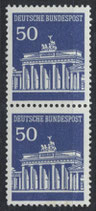 BRD 509 R postfrisch senkrechtes Paar