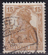 DR 100 gestempelt