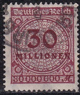 DR 320A gestempelt (geprüft "INFLA")