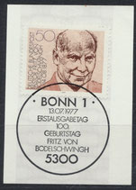 BRD 942  mit Ersttagsonderstempel