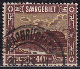 SAAR 91  gestempelt