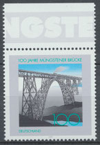 BRD 1931 postfrisch Bogenrand oben