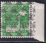 BIZO 39 II postfrisch mit Bogenrand rechts