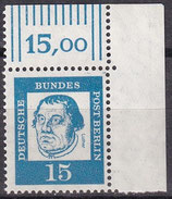 BERL 203 postfrisch mit Eckrand rechts oben