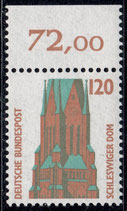 BRD 1375 postfrisch mit Bogenrand oben