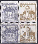 BRD W63+W64 gestempelt Zusammendruck