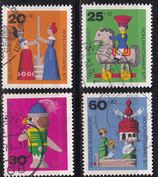 BRD 705-708 gestempelt (1)