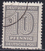SBZ 131Xw gestempelt