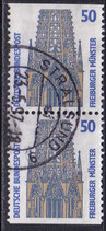 BRD 1340 C/D gestempelt senkrechtes Paar