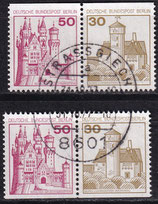 BERL W61+W62 gestempelt (MH10)
