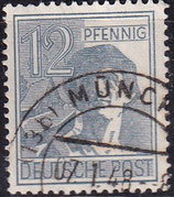 ABGA 947 gestempelt