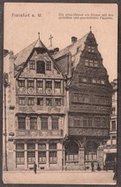 603...   (W-6000)   Frankfurt am Main   -Die alten Häuser am Römer mit den gemalten und geschnitzten Facaden-   (PK-00448)