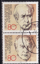 BRD 1156+1159 gestempelt Zusammendruck