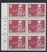 BERL 570 postfrisch Sechserblock mit Bogenrand links