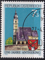 AT 1986 gestempelt