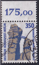 BERL 835A gestempelt mit Bogenrand oben