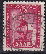 SAAR 264 gestempelt