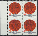 BRD 946 postfrisch Viererblock mit Bogenrand links