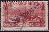 SAAR-DI 21 gestempelt
