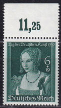 DR 700 postfrisch mit Bogenrand oben