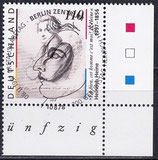 BRD 1962 gestempelt mit ESST und Eckrand rechts unten