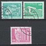 DDR  2483-2485  philat. Stempel