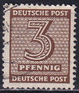 SBZ 126Xw gestempelt