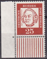 BERL 205 postfrisch mit Eckrand links unten
