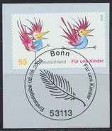 BRD 2486 ETB-Ausschnitt mit Ersttagssonderstempel