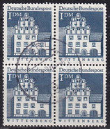 BRD 500 gestempelt Viererblock