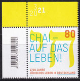 BRD 3588 postfrisch mit Eckrand links oben