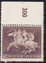 DR 780 postfrisch mit Bogenrand oben